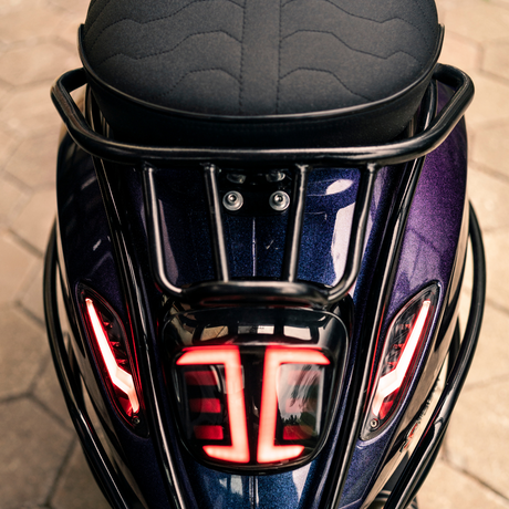 Indo Rack Vespa Sprint / Primavera Supports Vespa Noir Brillant