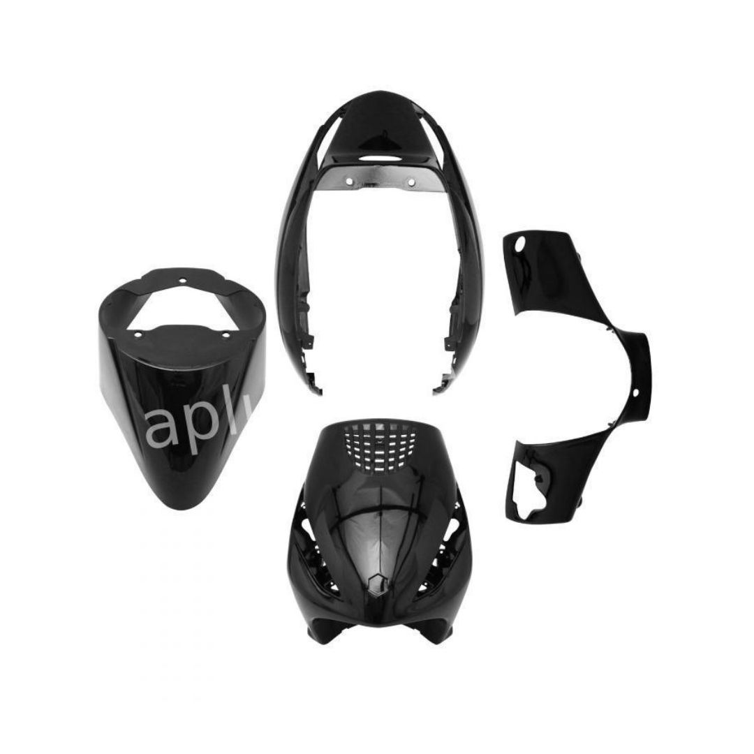 Capace set Original Model Piaggio Zip Gloss Black