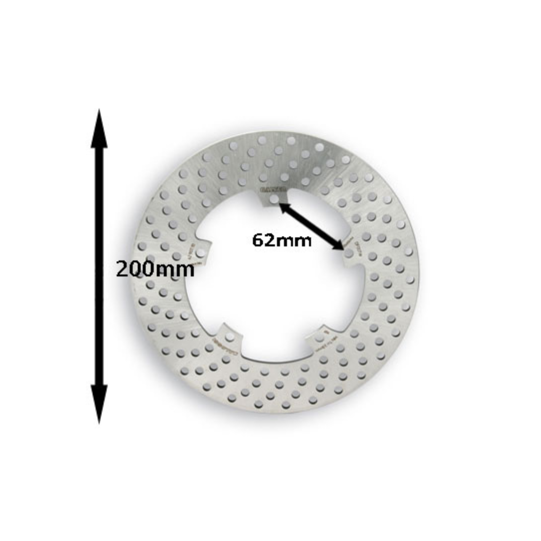 Remschijf Malossi 200Mm Zip Sp/Vespa Sprint