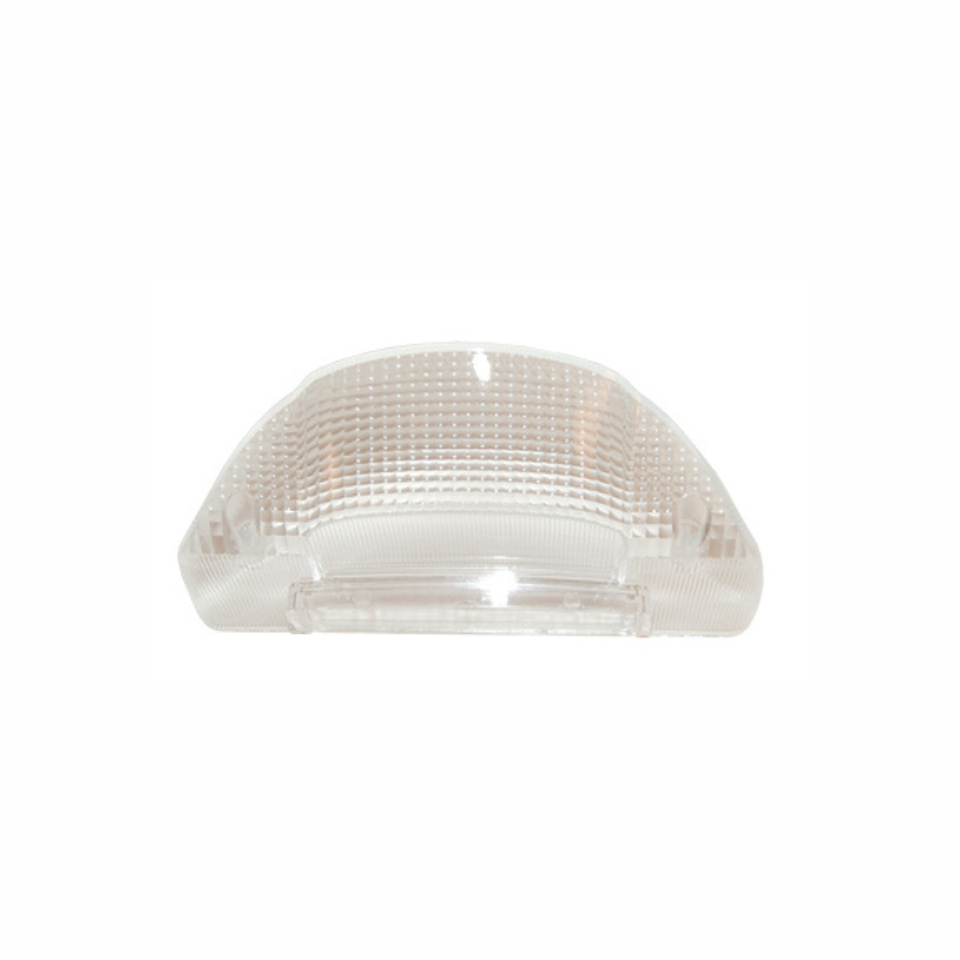 Rear light glass Aerox White