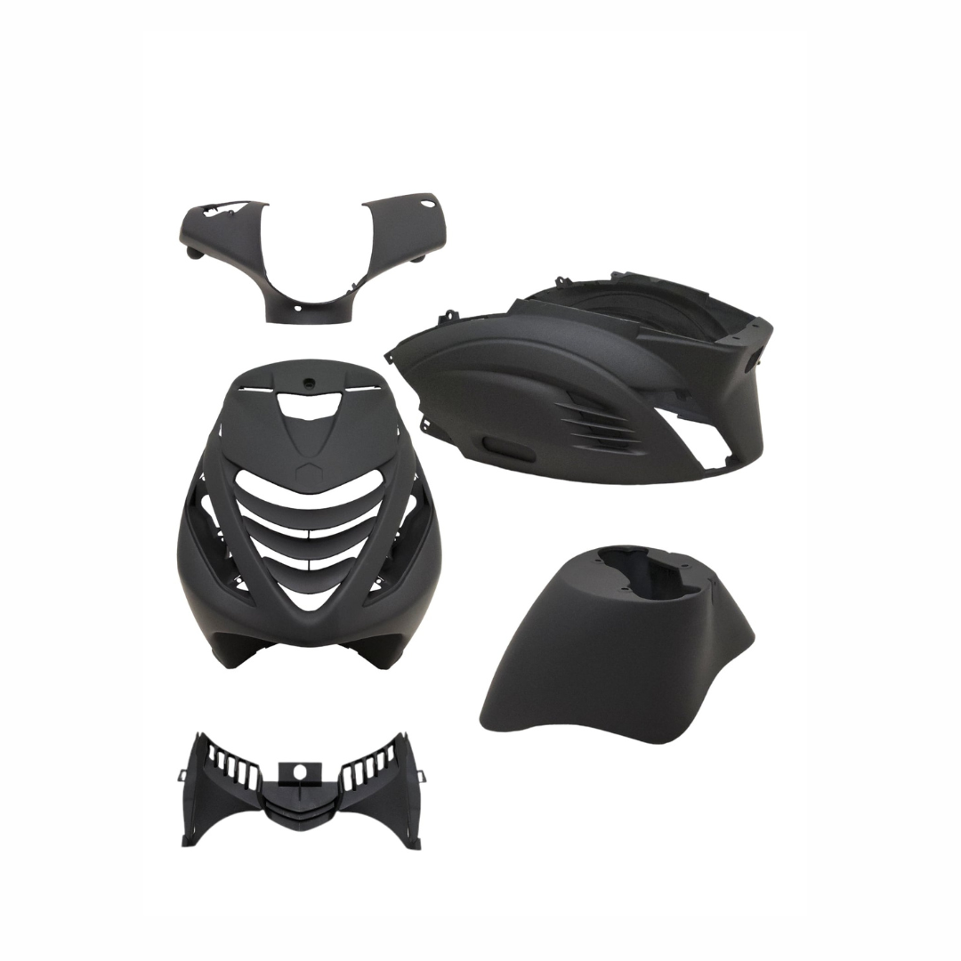 Copping Set avec Achterkapgrill RS1 Black Black