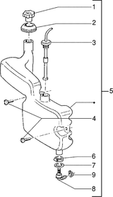 Piaggio Skipper 125 – Olietank