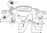 Piaggio Typhoon 50 – Elektrische Apparaten3