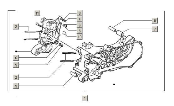 Piaggio Zip 50cc 2 Takt 2000-2016 – Carterset