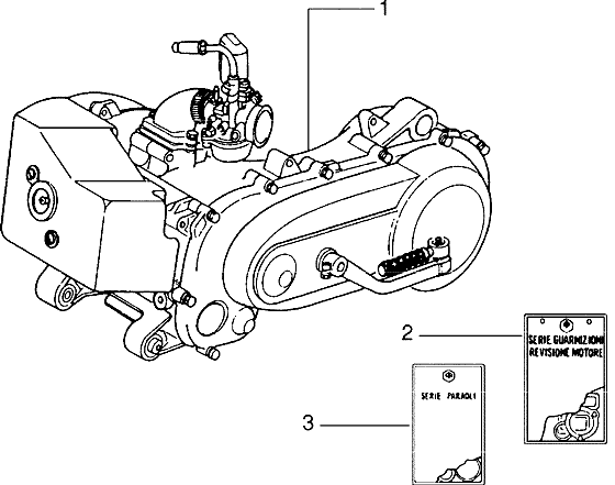 Piaggio Zip Fast Rider RST – Motor