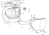 Piaggio Zip SP H2O 50cc 2 Takt 2001-2015 – Beenschild