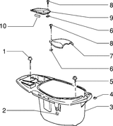 Piaggio Zip Type 3 – Vak Voor Veiligheidshelm