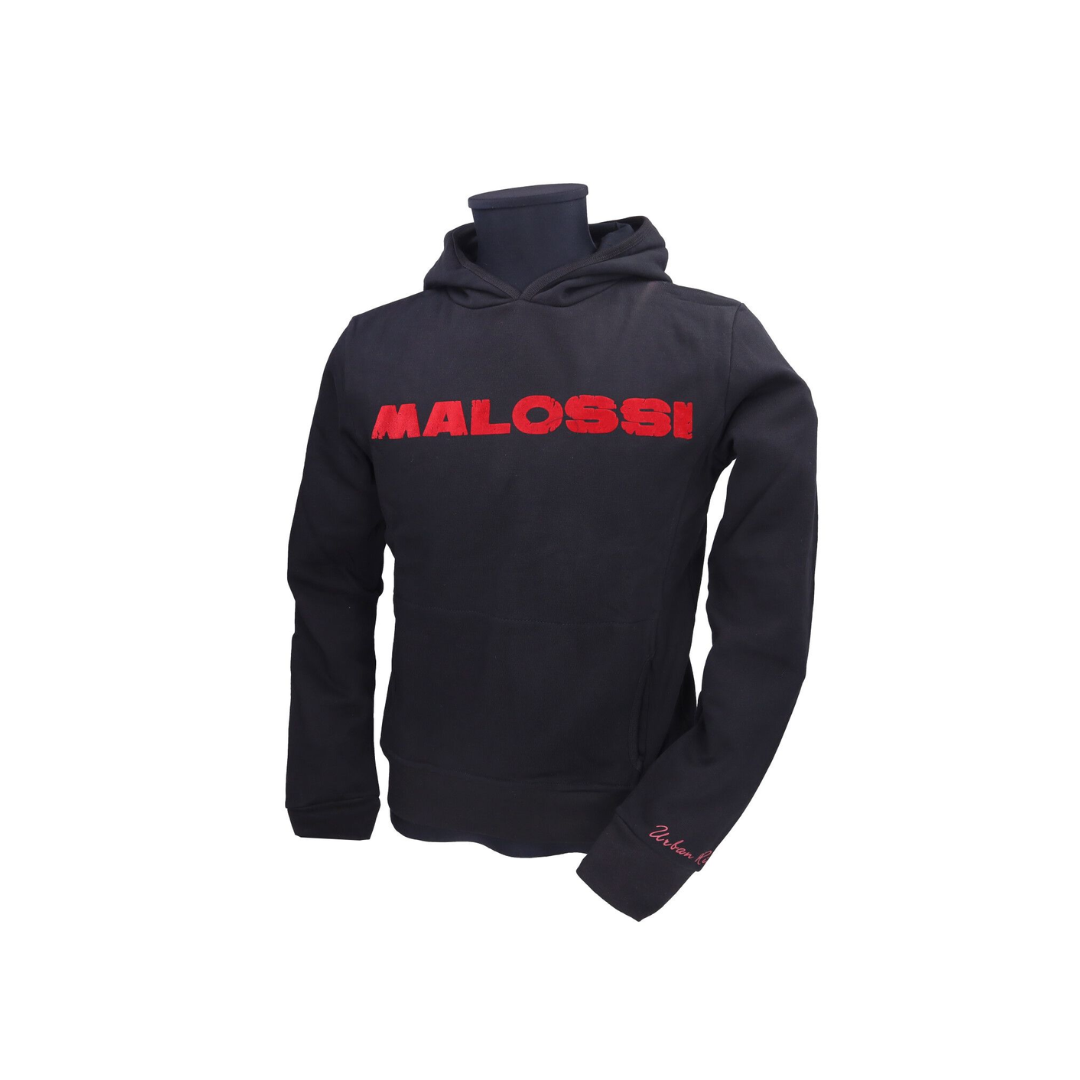 Hoodie Malossi Urban Riders Zwart - Maat S