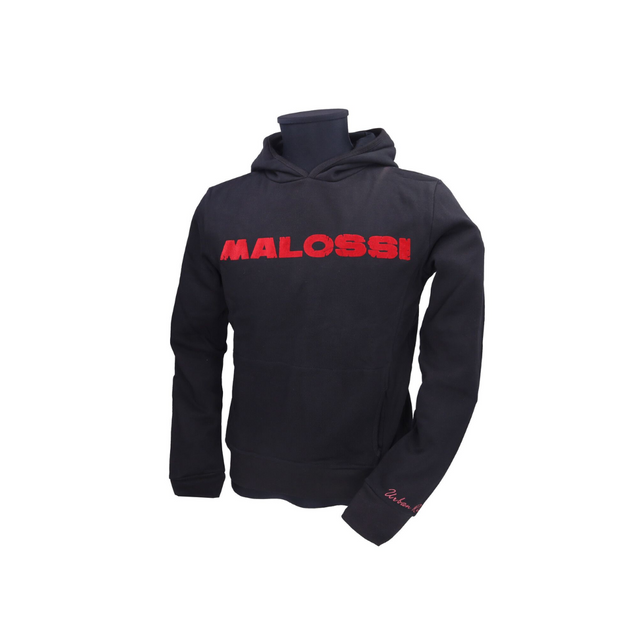 Hoodie Malossi Urban Riders Zwart - Maat S
