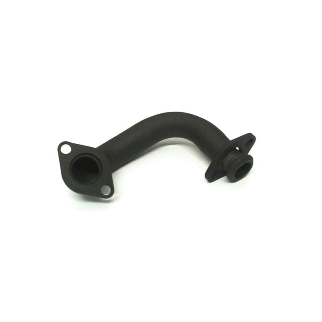 Exhaust bend 2t Piaggio Zip/Typhoon Black