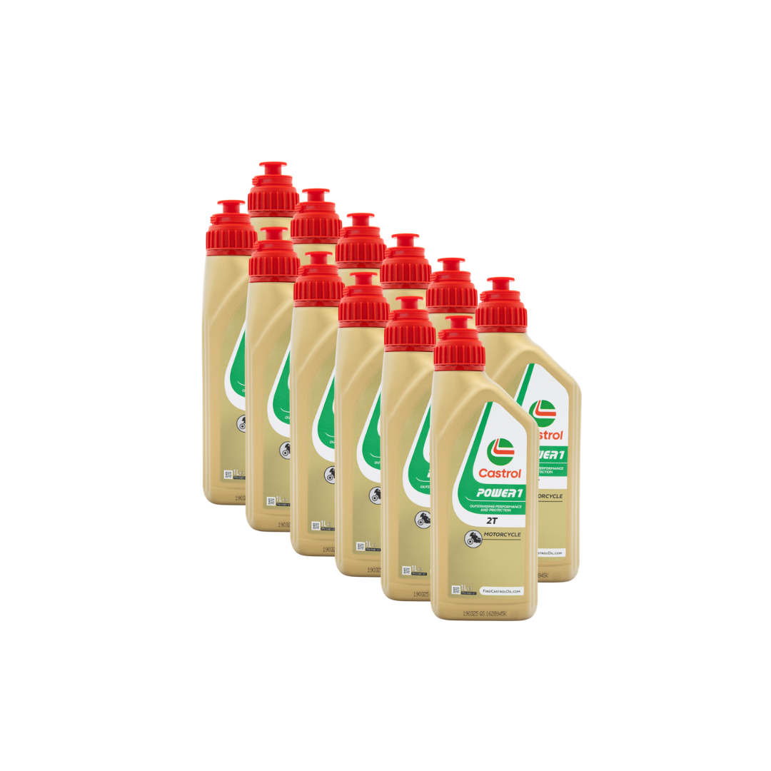 CASTROL POWER RS 2 traits de réduction 12x1 litres