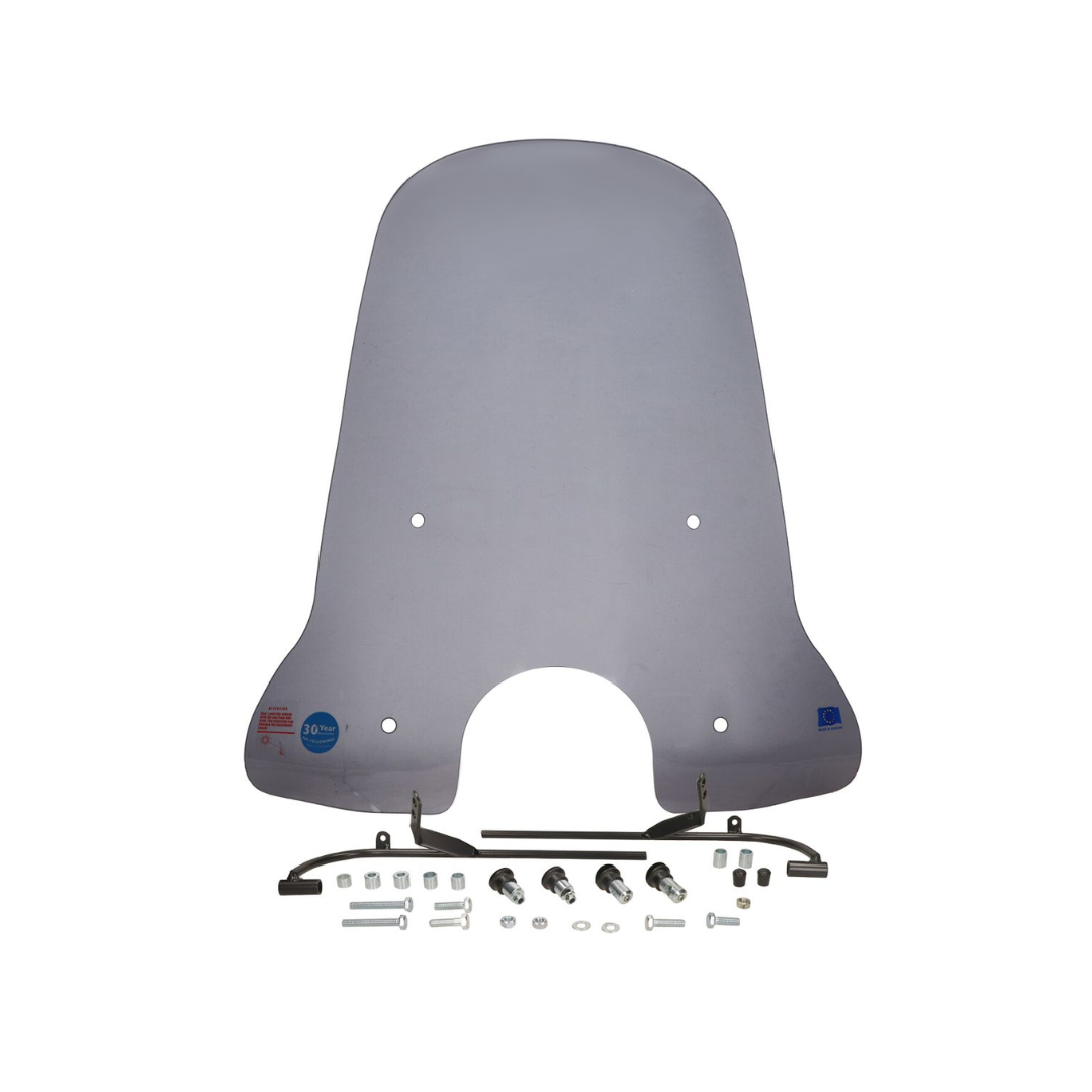 Hoog Windscherm + Bevestiging Hoog Smoke GTS Toscana / BTC Riva Ronde Koplamp