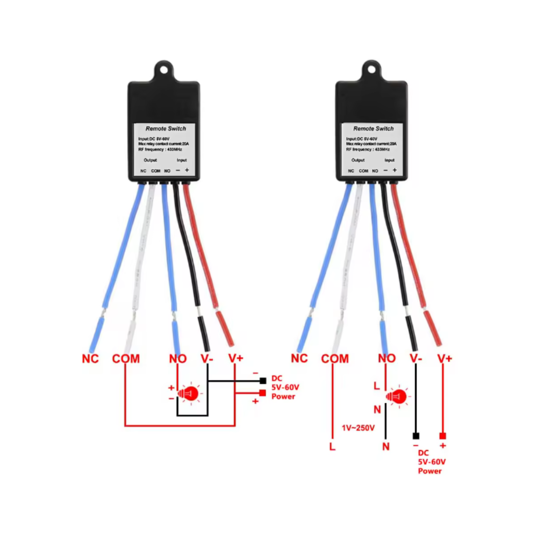 Remote Switch 5-60V Ventilator Gilera Runner