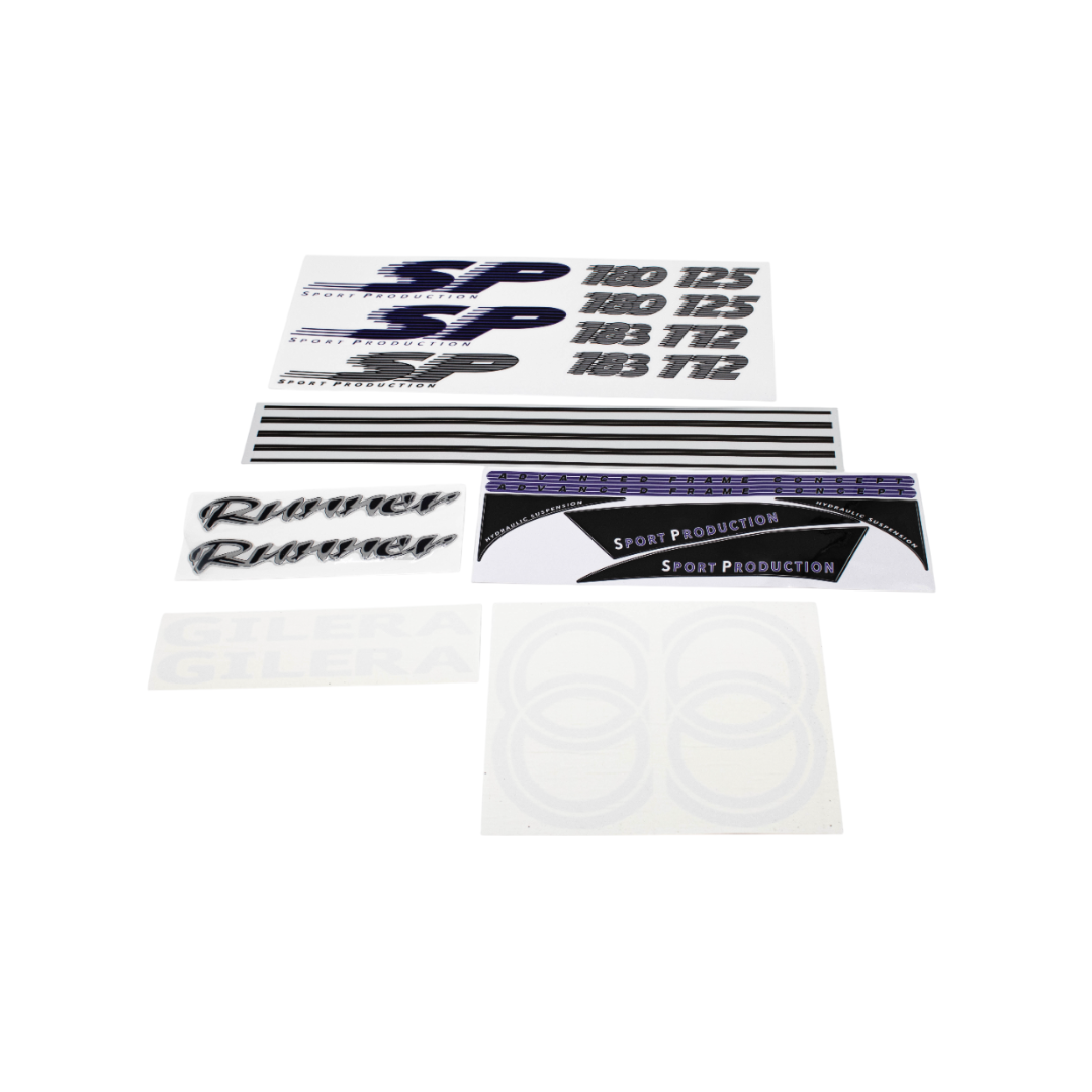 Séglage des autocollants Gilera Runner 125-180cc 2 traits SP