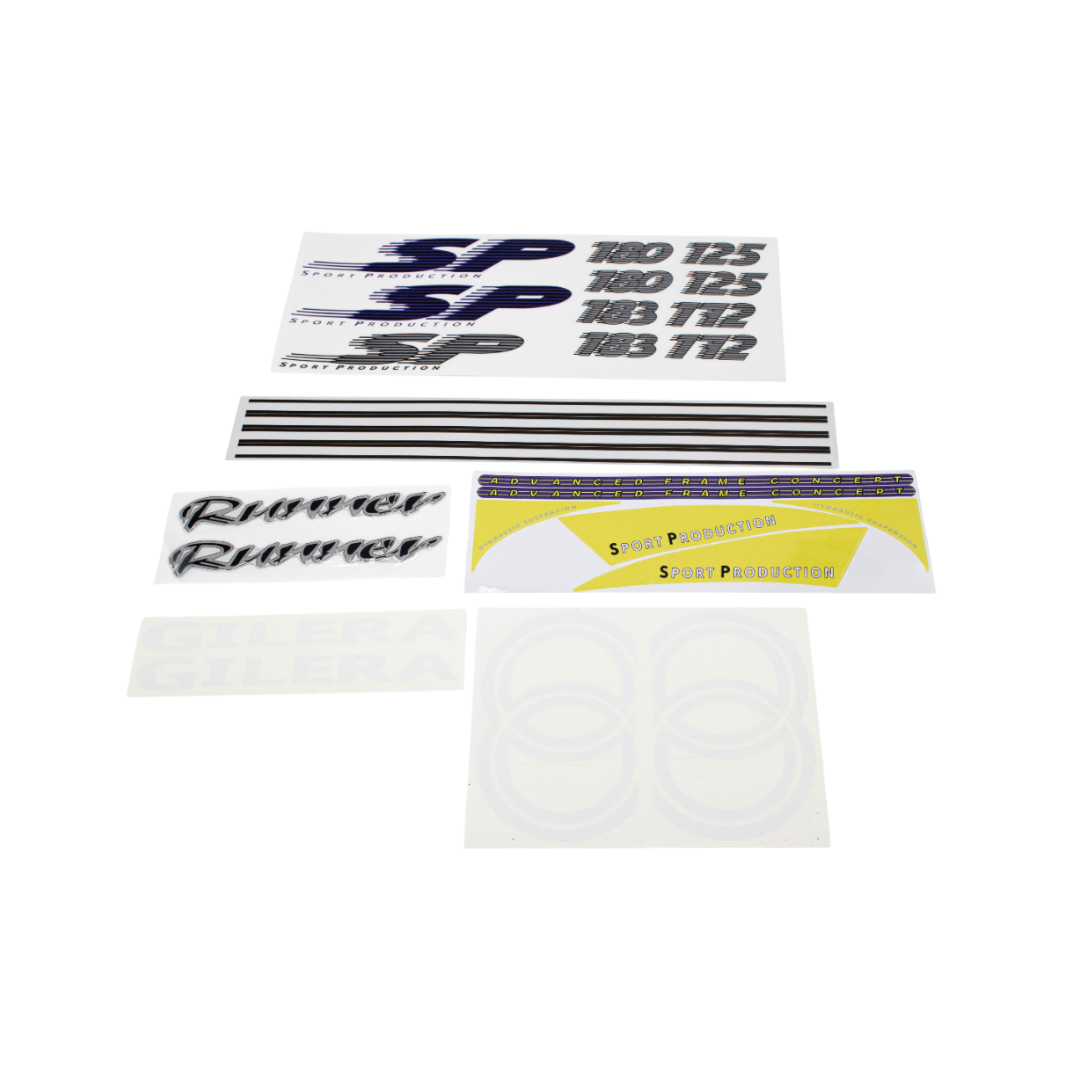 Séglage des autocollants Gilera Runner 125-180cc 2 traits SP