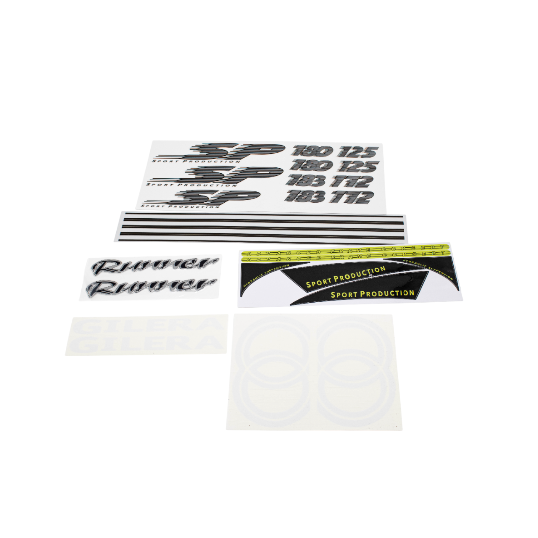 Séglage des autocollants Gilera Runner 125-180cc 2 traits SP