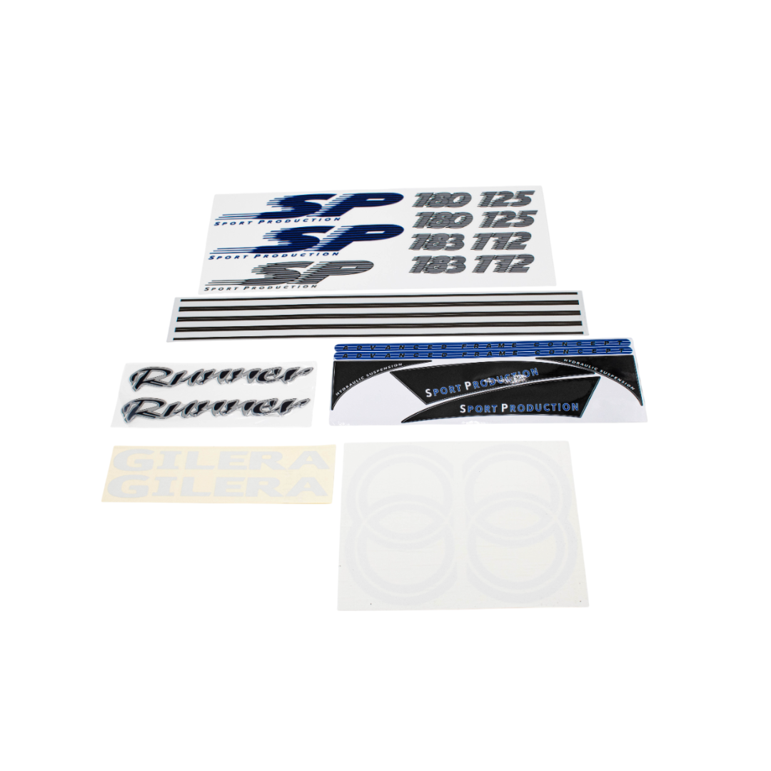 Séglage des autocollants Gilera Runner 125-180cc 2 traits SP
