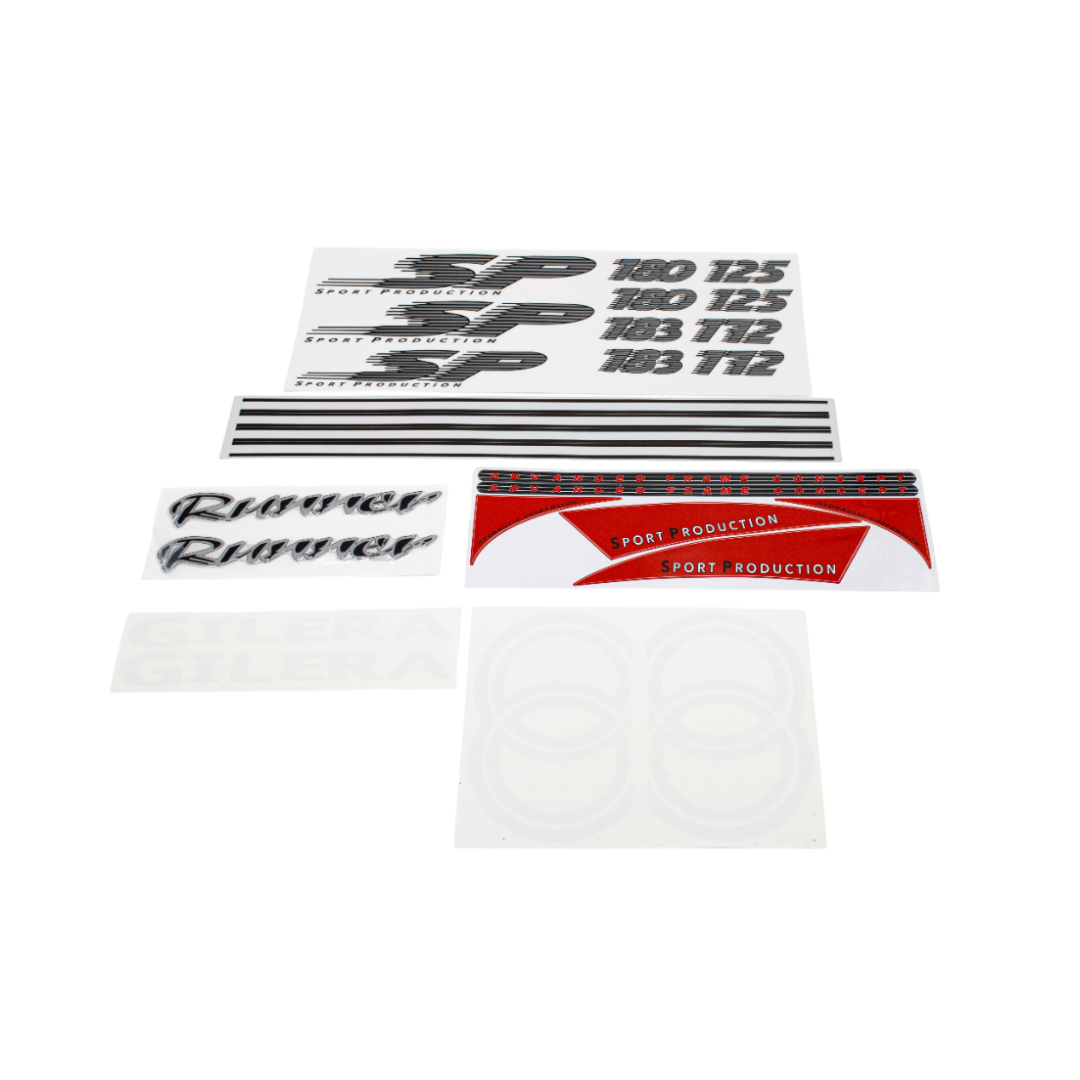 Séglage des autocollants Gilera Runner 125-180cc 2 traits SP