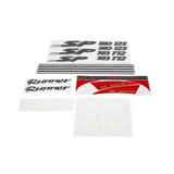 Séglage des autocollants Gilera Runner 125-180cc 2 traits SP