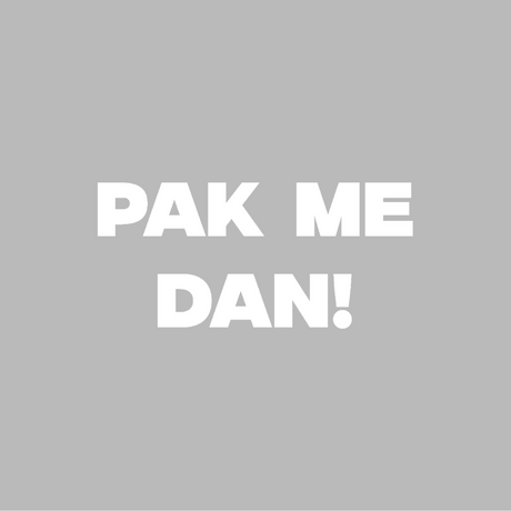 Sticker Pak Me Dan! - 8x3,7CM