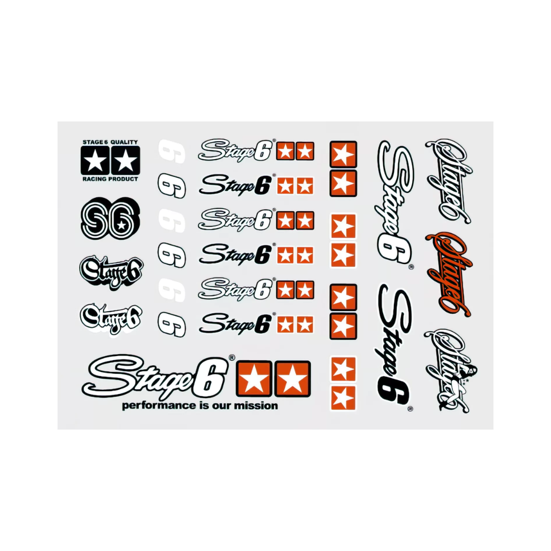 Stickervel Stage6 26-Delig