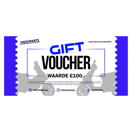 Chèque Cadeau Pièces Fraîches