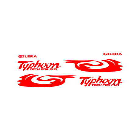 Stickerset Piaggio Typhoon
