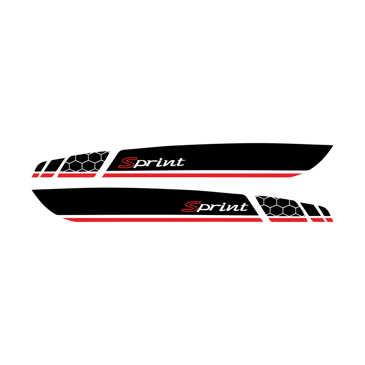 Stickerset Striping Vespa Sprint