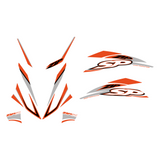 Stickerset Zip SP H2O Oranje/Grijs Origineel