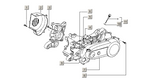 Piaggio Zip Type 3 – Koppelingsdeksel Lüftergehäuse Deckel