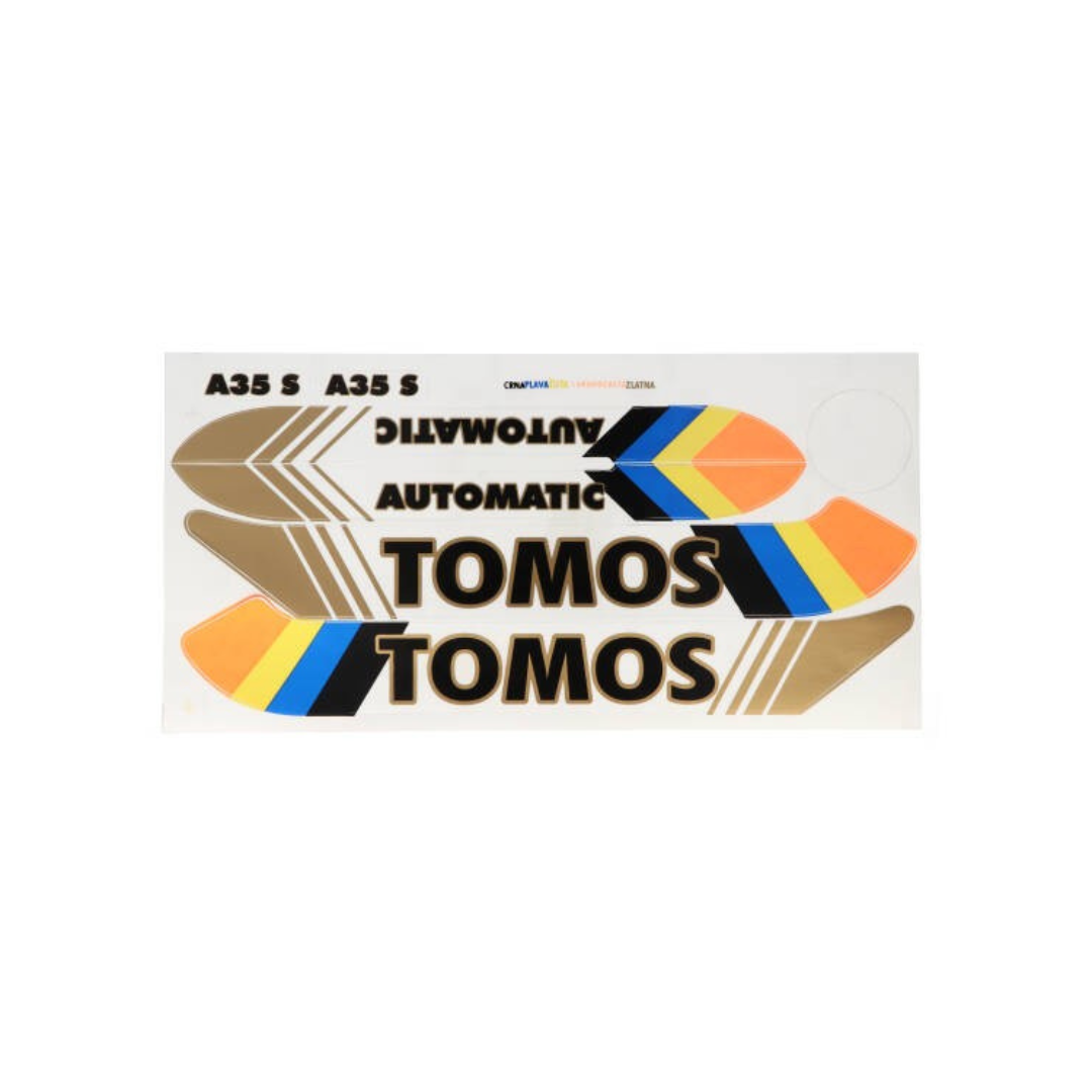 Sticker set fluorescent fits on Tomos A3/A35