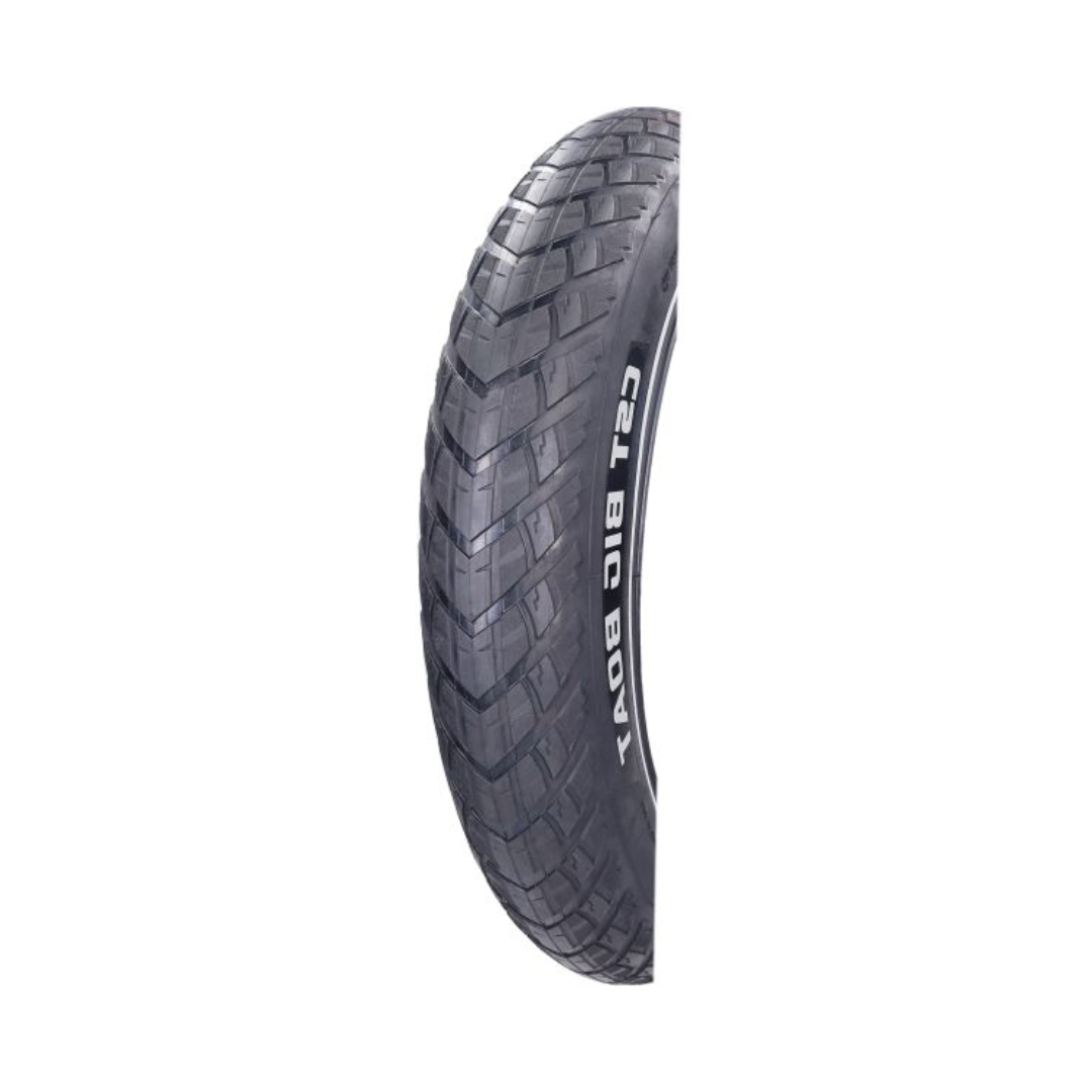 Buitenband CST + Reflectie Big Boat 20x4.0 Zwart - Fatbike