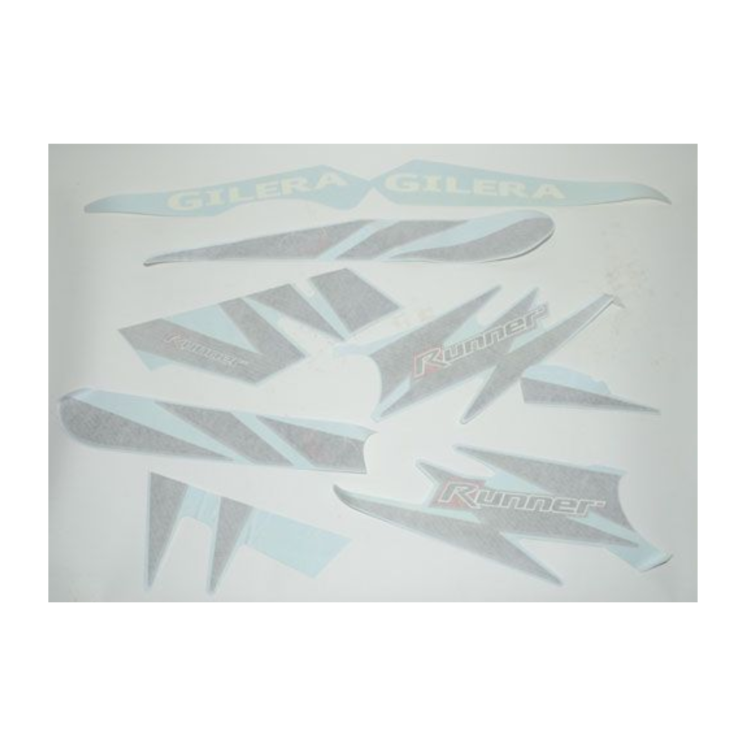 Gilera Runner Stickerset Carbon Origineel Stickerset