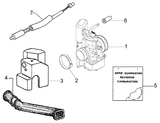 Vespa LX 50 2T – Carburateur2