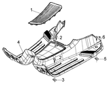 Vespa LX 50 4T – Treeplaat