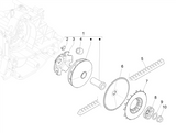 Vespa Sprint 50 25 kmh E5 2020 – Drive clutch