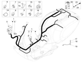 Vespa Sprint 50 2T NOABS E2 2014-2017 – Cablaggio principale