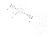 Vespa Sprint 50 2T NOABS E2 2014-2017 – Albero motore