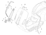 Vespa Sprint 50 2T NOABS E2 2014-2017 – Cupolino anteriore