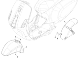 Vespa Sprint 50 2T NOABS E2 2014-2017 – Passaruota Parafanghi