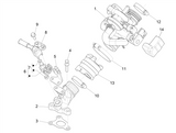 Vespa Sprint 50 4T 3V 25 kmh E4 2017-2020 – Throttle body Injector Intake manifold