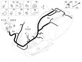 Vespa Sprint 50 4T 3V 25 kmh E4 2017-2020 – Wiring harness