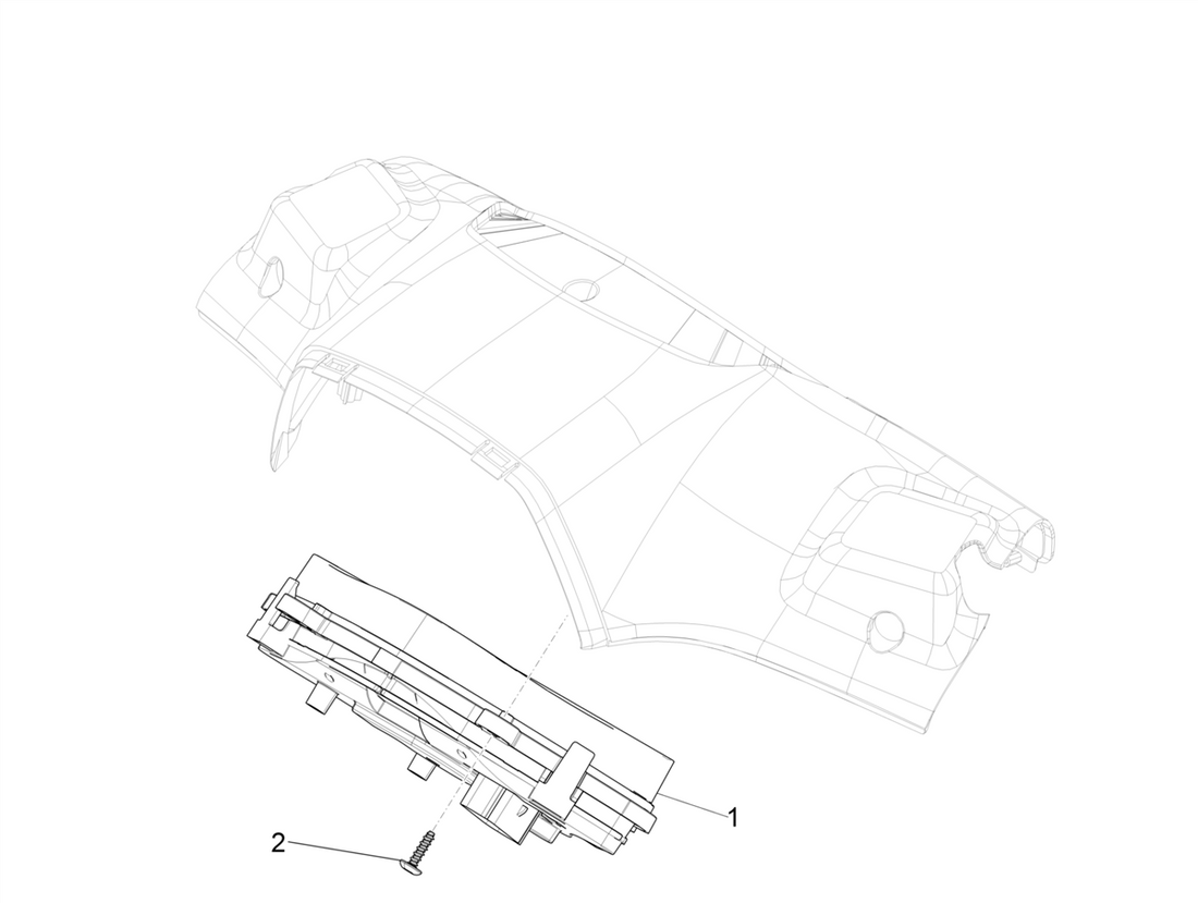Vespa Sprint 50 4T 3V E5 2020 – Cockpit Imstrumenten