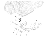 Vespa Sprint 50 4T 3V E5 2020 – Middenstandaard