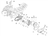 Vespa Sprint 50 4T 3V E5 2020 – Oliepomp