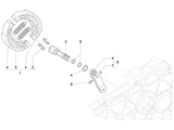 Vespa Sprint 50 4T 4V NOABS E2 2014-2017 – Achterrem Remschoensets