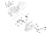 Vespa Sprint 50 4T 4V NOABS E2 2014-2017 – Startmotor Elektrische Starter
