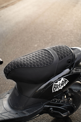 Fenom Sattelbezug Alcantara Look Weiß Piaggio Zip