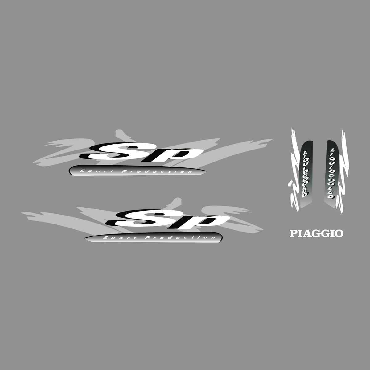 Aufkleberset Piaggio Zip SP98 Originalmodell