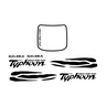 Set d'autocollants Waves Piaggio / Gilera Typhoon